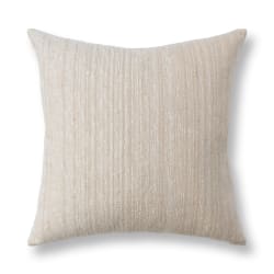 Beryl - 22'' x 22'' Pillow - Natural / Ivory