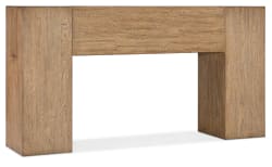 Commerce And Market - Wooden Console - Light Brown