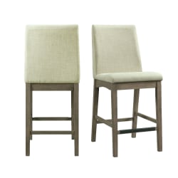 Dapper - Counter Side Chair (Set of 2) - Grey Finish