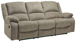Draycoll - Light Gray - Reclining Sofa