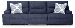 Acklen Place - 3-Piece Power Reclining Sectional Sofa - Navy