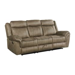Sorrento - Motion Sofa With Dropdown - T101 Brown