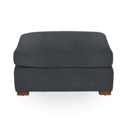 Audrey - Ottoman - Pacific Blue