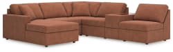 Modmax - Spice - 6-Piece Sectional With Laf Corner Chaise And Storage Console