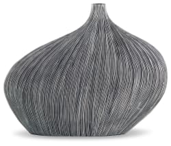 Donya - Antique Black - Vase - Small