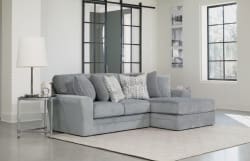Glacier - 2 Piece Sofa Chaise (LSF Loveseat / RSF Chaise) - Shark