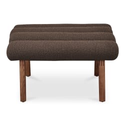 Arlo - Stool Performance Fabric - Dark Brown