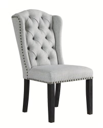 Jeanette - Linen - Dining Uph Side Chair (Set of 2)