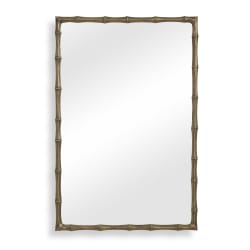Brass Bamboo - Rectangle Mirror - Brass / Gold