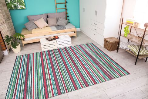 Couristan Cape Brockton Purple/Multi