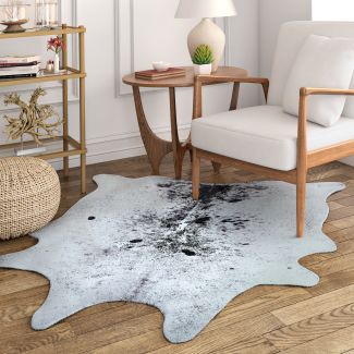 Couristan Prairie Hides Alesund Ivory-black