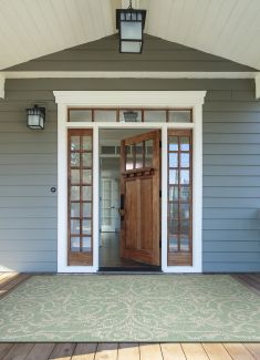 Couristan Monaco Summer Quay Ivory/Light Green