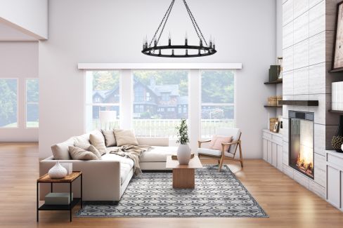 Couristan Silverthorne Mosaic Musk