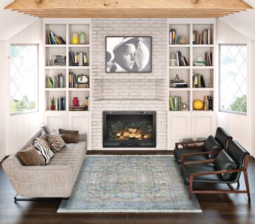 Couristan Halli Antique Lavar Skyblu-stone-mlt