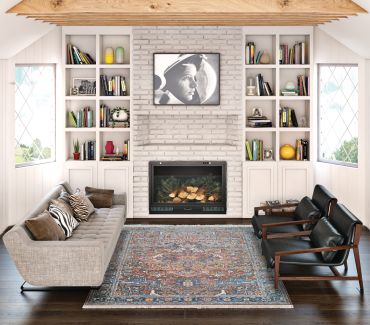 Couristan Halli Kerman Brick-brown-mlt