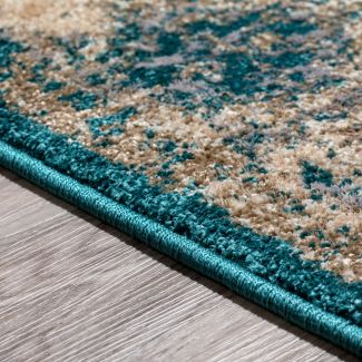 Dalyn Antiquity Aq1 Ivory / Teal