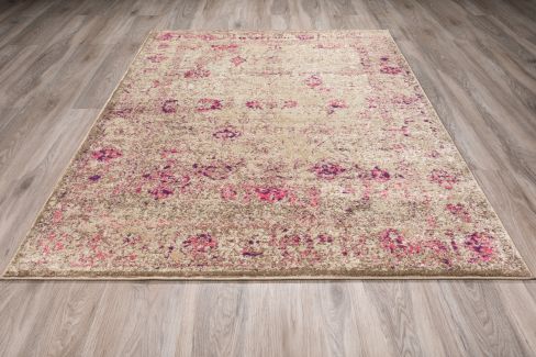 Dalyn Antiquity Aq1 Ivory / Pink