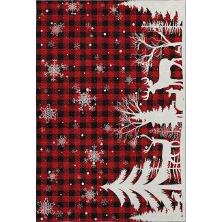 Dalyn Rugs Merry & Bright MY26 Red