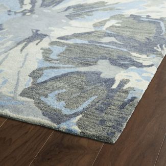 Kaleen Brushstrokes Collection Grey