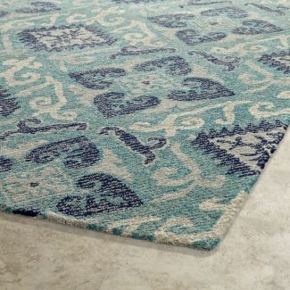 Kaleen Weathered Collection Teal