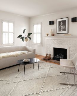 Loloi Iman IMA-03 IVORY / LT. GREY