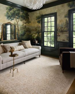 Chris Loves Julia X Loloi Palma PLM-01 Ivory / Sand