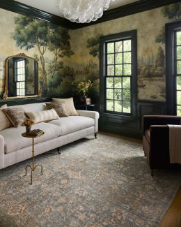 Chris Loves Julia X Loloi Palma PLM-05 Blue / Natural