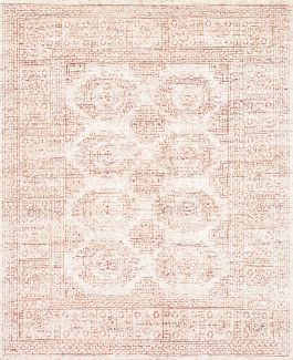 Loloi VESTIGE VQ-01 White / Persimmon