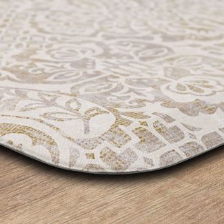 Mohawk Dri-pro Deluxe Cushion Mat Damask Nouveau Tan 1'8