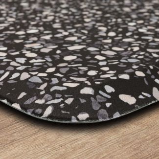 Mohawk Dri-pro Deluxe Cushion Mat Terrazo Tile Black 1'8