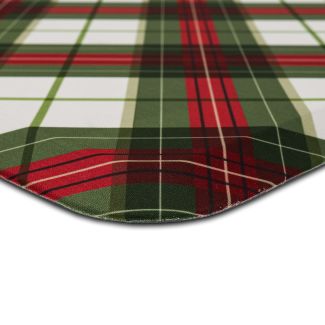 Mohawk Dri-pro Deluxe Cushion Mat Tis The Season Plaid Multi 1'8