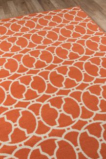 Momeni Baja Baj11 Moroccan Tile Orange