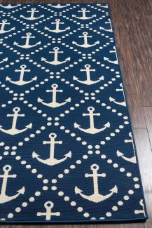 Momeni Baja Baj16 Anchors Navy