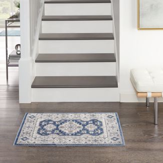 Nourison Home Series 4 Grey Navy 7'10