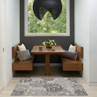 Nourison Home Garden Oasis Grey