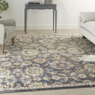 Nourison Home Soraya Charcoal Multi 9' x 12'