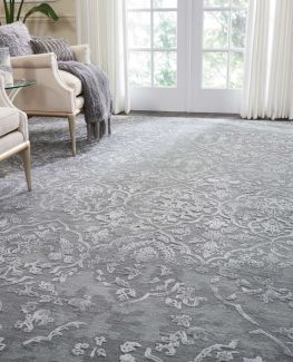 Nourison Home Opaline Charcoal/Silver 8'6