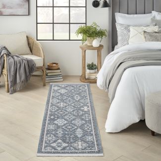 Nourison Home Lennox Blue/Grey 2'2