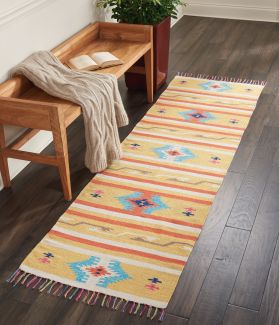 Nourison Home Baja Yellow