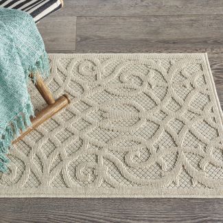 Nourison Home Cozumel Cream