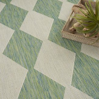 Nourison Home Positano Blue Green