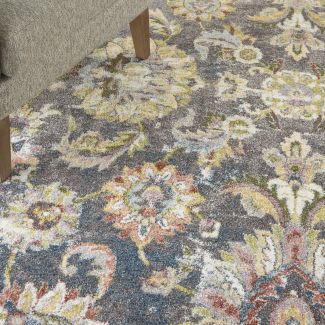 Nourison Home Soraya Charcoal Multi 7'10