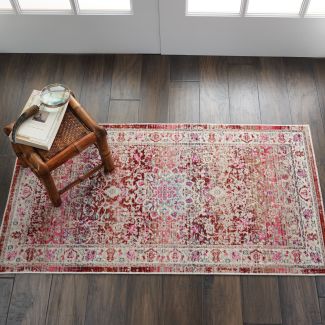 Nourison Home Vintage Kashan Red
