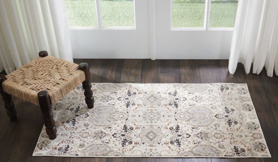 Nourison Home Silver Screen Grey/Slate 2'2