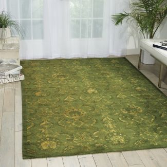 Nourison Home Silken Allure Light Green 5'6