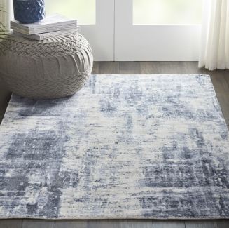 Nourison Home Safari Dreams Blue 3'9