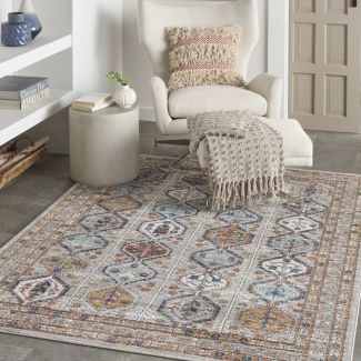 Nourison Home Quarry Grey/Multi 5'3