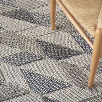 Nourison Home Paxton Grey/Charcoal 5'3