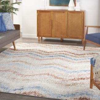 Nourison Home Elation Ivory Multicolor 7'10