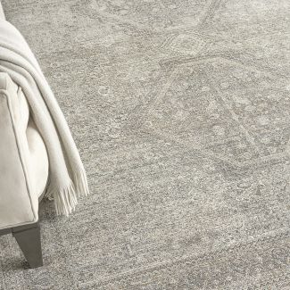 Nourison Home Starry Nights Cream Grey